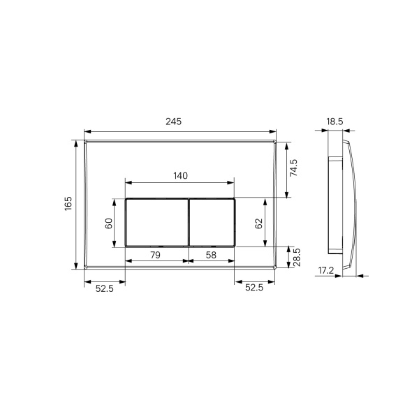 Комплект инсталляции Iddis Optima Home OPH00GCi32K