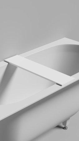 Полка для встраиваемой ванны Salini GABBIANO IN 780/2, белый, 1906206M