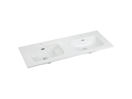 Умывальник накладной прямоугольный Ceramicanova Element 1210*465*180мм, белый, CN7004