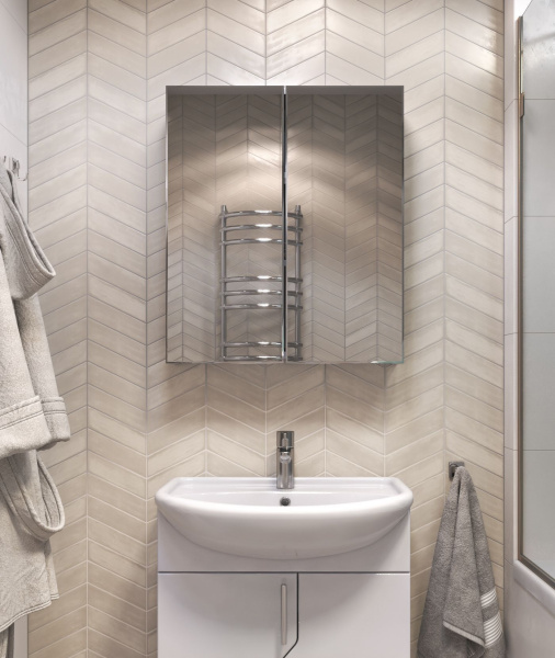 Зеркальный шкаф VIGO Grand zsh.GRA.55, 55 см