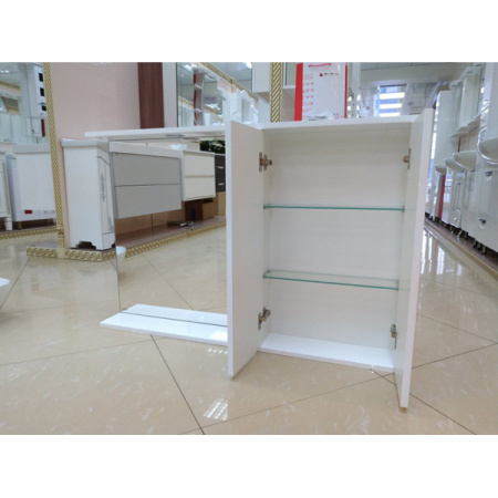 Зеркало-шкаф Misty Куба 120 R белый