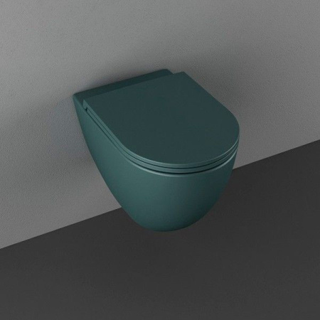 Унитаз ISVEA Infinity подвесной 365*530*400 -изумрудный матовый 10NF02001SV-2P