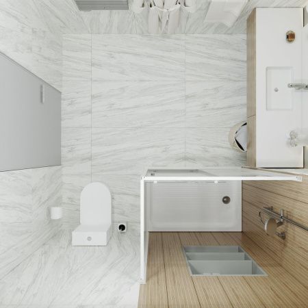 Душевой уголок Triton Фьюжн А1 (полосы) 120х80 поддон 17 см