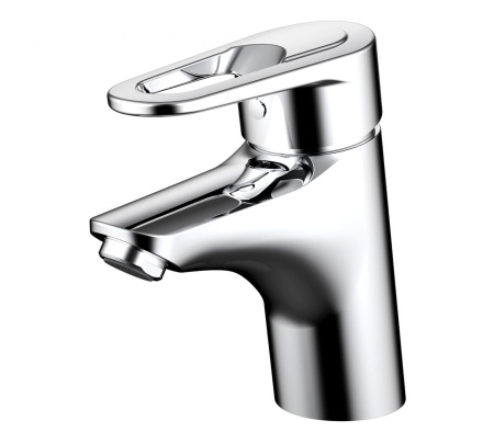 Смеситель для раковины Bravat LOOP F1124182CP-RUS, хром