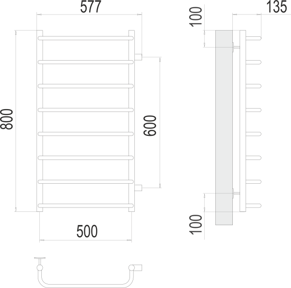 TERMINUS Стандарт П8 500х800 бп600