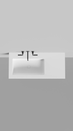 Раковина столешница Salini ONDA PLUS 72, белый, 14022031MN