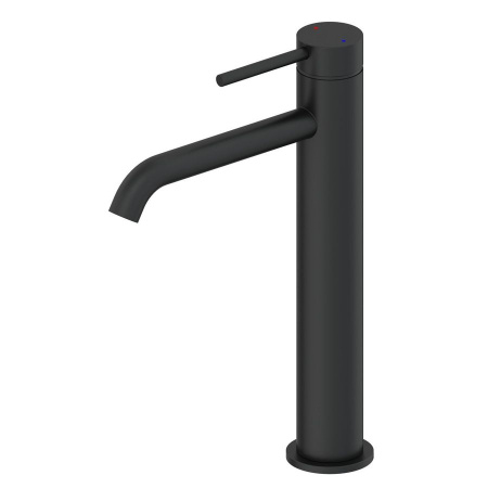 Смеситель для раковины высокий WONZON & WOGHAND, Черный матовый (WW-88239017-MB)