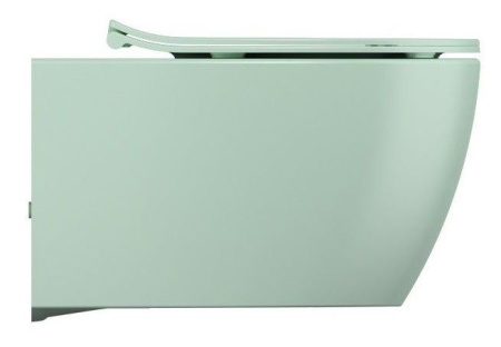 Унитаз ISVEA Sentimenti Neo подвесной 363*510*400 мятно-зеленый матовый 10AR02010SV-2T