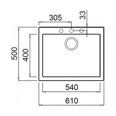 Кухонная мойка Elleci Quadra 110 M79 Aluminium LMQ11079