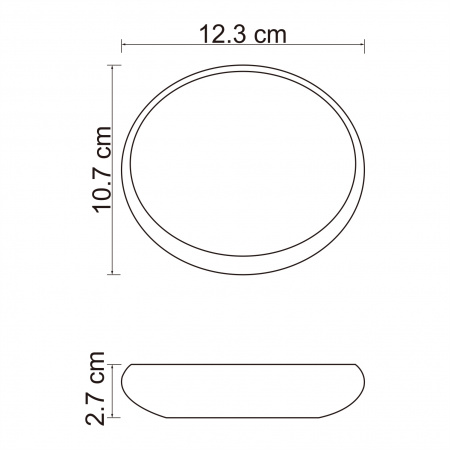 Мыльница WasserKRAFT Dinkel K-4629