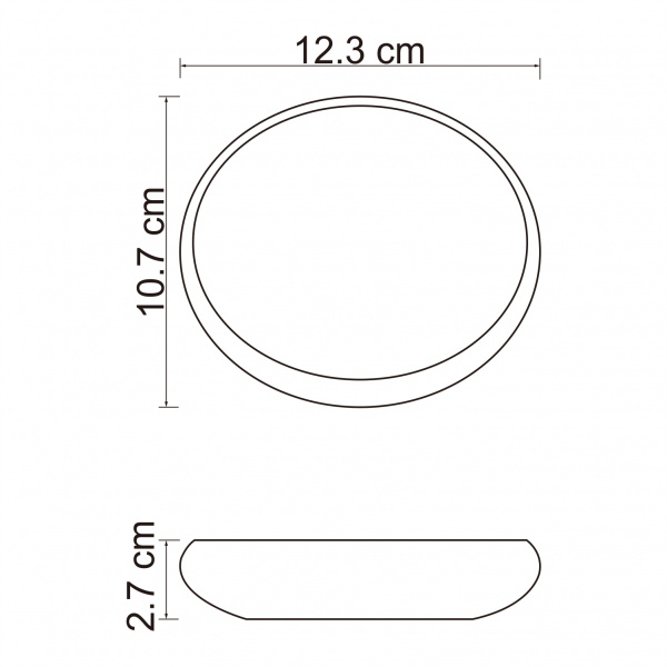 Мыльница WasserKRAFT Dinkel K-4629