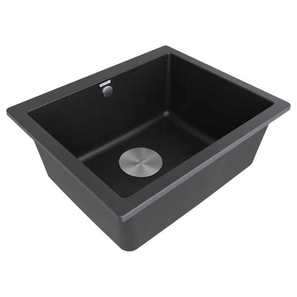 Мойка Paulmark GERA 60 PM205546-BL 460х550х200 мм, IT-GRANIT, черный