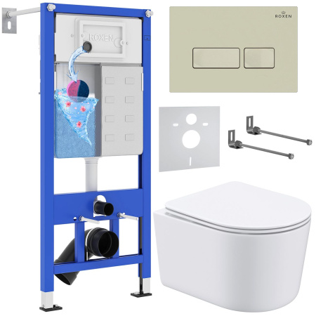 Комплект  6 в 1 Roxen StounFix Dual Fresh 966686 (состоит из: 710200, Caspia 410280BG, 530120-01)