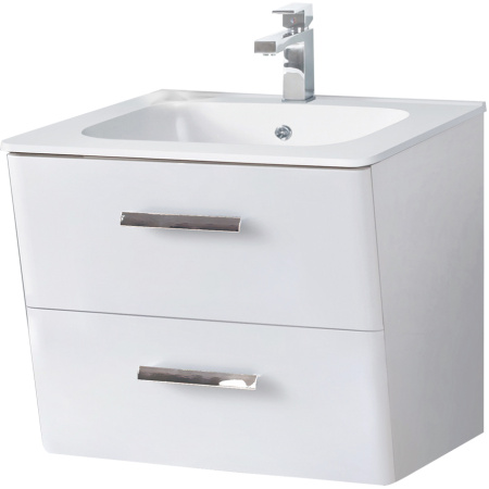 Тумба под умывальник Belux Марсель Н 60-02 Белый глянцевый