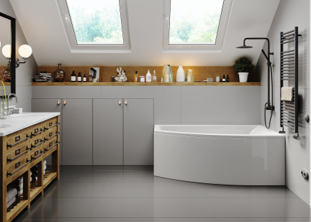 Акриловая ванна VAGNERPLAST VERONELA OFFSET 160x105 Right