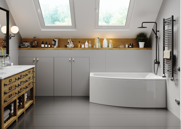 Акриловая ванна VAGNERPLAST VERONELA OFFSET 160x105 Right