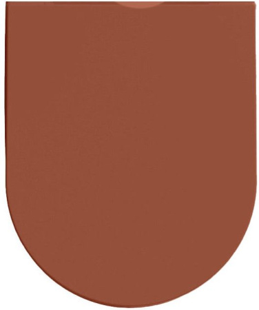 Сиденье для унитаза ISVEA Infinity VEA Rondo F50 ШГ 365*445 терракотовый матовый 40KF0548I-S