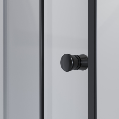Душевой уголок Niagara Eco NG-012-14QT (120х80х195) низкий поддон(13см),черный,стекло тонированное,