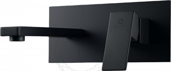 Cмеситель для раковины FILARETE Fing FL4040 (Черный матовый)