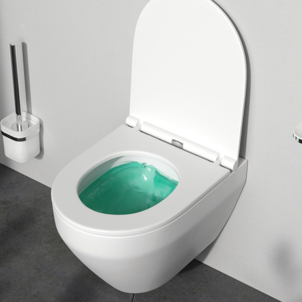 IS47031.701700 Инсталл с клавишей Pro S мат никель с подвесным унитазом Spirit V2.0 FlashClean с сиденьем м/лифт