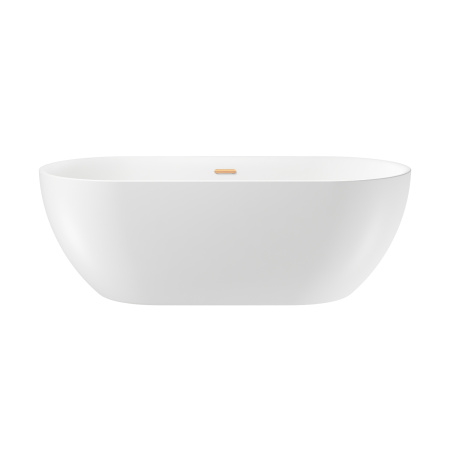 Акриловая ванна в наборе 4 в 1: отдельностоящая ванна, ножки, экран, слив-перелив Wellsee Chic Riviera 236803004