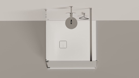 Душевой поддон Salini OASI PLUS 800-1000x800-1000 Белый 120421MN