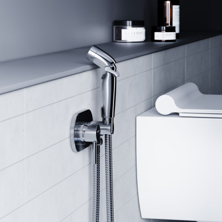 212000000 Option Смеситель RedBlu by Damixa монтируемый в стену с гигиеническим душем