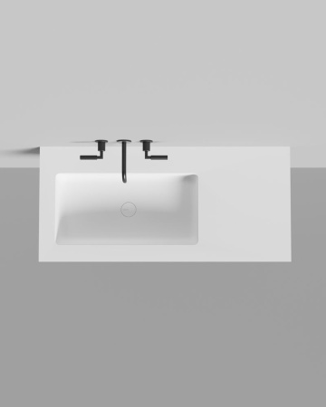 Раковина столешница Salini ONDA PLUS 72, белый, 14022031MN