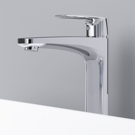 F90E92200 Gem Смеситель для умывальника AM.PM высокий с д/к, хром.