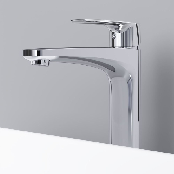 F90E92200 Gem Смеситель для умывальника AM.PM высокий с д/к, хром.