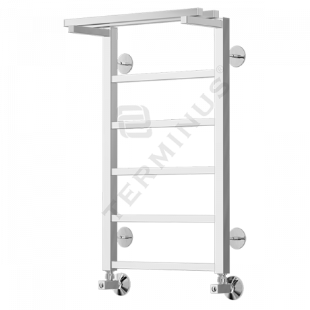 Полотенцесушитель Terminus Контур с полкой П6 с полкой 400х700