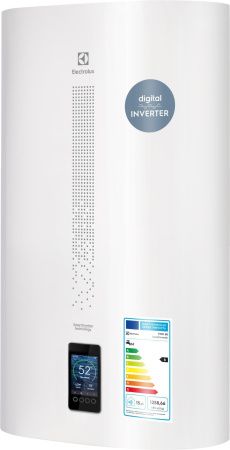 Водонагреватель накопительный Electrolux EWH 80 Smart Inverter электрический, однофазный, НС-1237354, материал внутреннего бака нержавеющая сталь