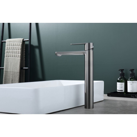 Смеситель для раковины Splenka S222.15.09, графит