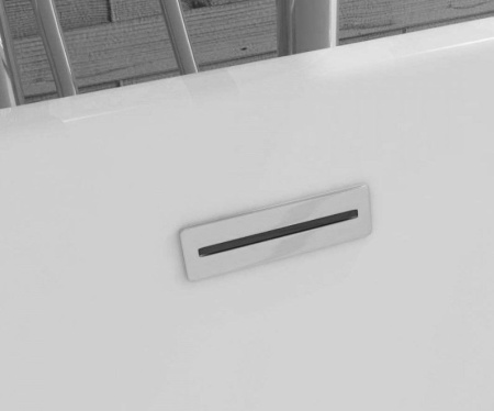 Акриловая ванна Calani LESTER WHITE BLACK CAL-W0101 160x80