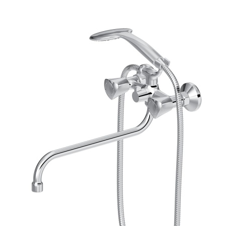 349500000 Object, Смеситель для ванны и душа AM.PM с длинным изливом, душ.гарнитуром