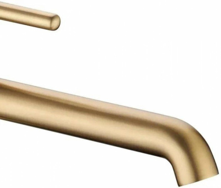 Смеситель для раковины Высокий Grocenberg GB3029 Золото матовый