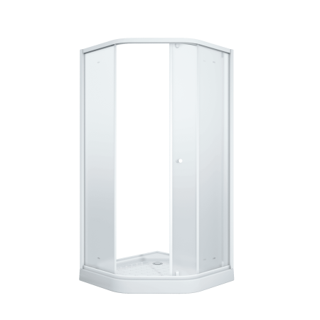 Душевой уголок PARLY ZEР91FR  с поддоном 90х90х197