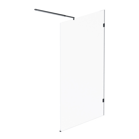 W94WI-120-F1-BTE Душевая перегородка AM.PM X-Joy 120x195, стекло прозр. 6 мм + покрытие, фурнитура черный