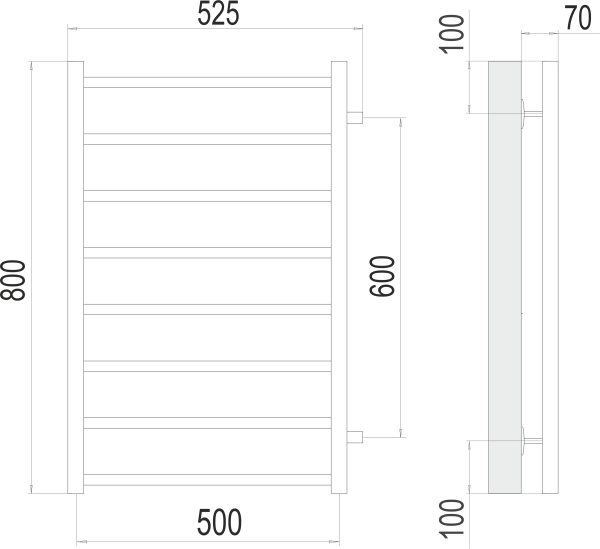 TERMINUS Вега П8 500х800 бп600