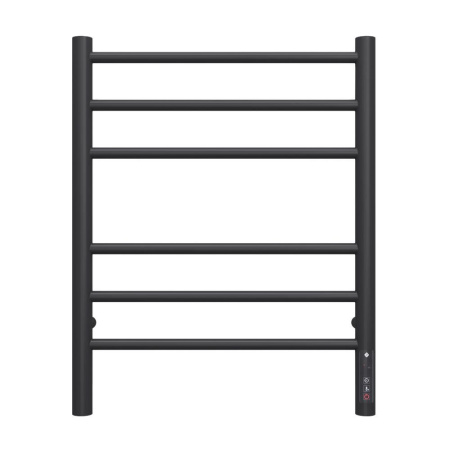 Полотенцесушитель Terminus КС Аврора П6 450х600 4670078527479 quick touch, матовый черный (RAL 9005)