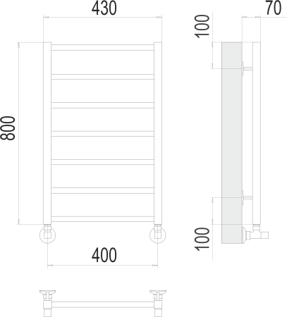 TERMINUS Контур П7 400х800