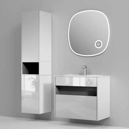 M8FFUX0801WG Func База под раковину AM.PM, 1 ящик (pull-out), 80 см, цвет белый глянец