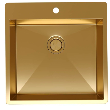 Кухонная мойка Reflexion Iseo RX2250GD брашированное золото