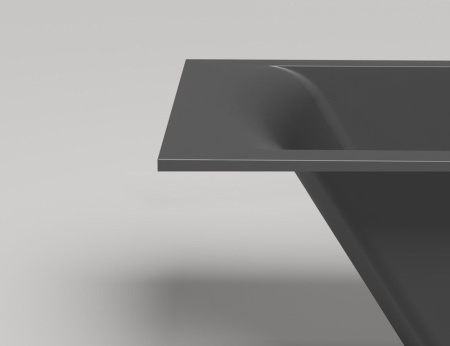 Ванна встраиваемая Salini CASCATA 170x75, S-Sense, глянцевый белый 104113G