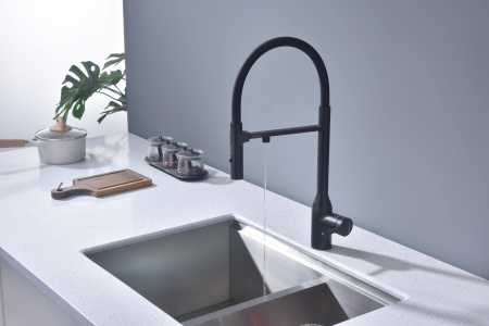 Смеситель для кухни Paulmark MAGNETO ONE Ma213188-AN, антрацит