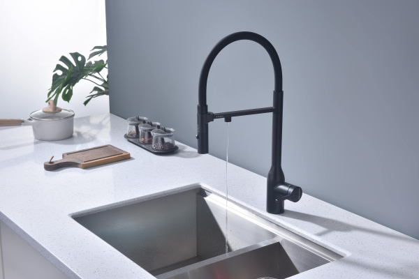 Смеситель для кухни Paulmark MAGNETO ONE Ma213188-AN, антрацит