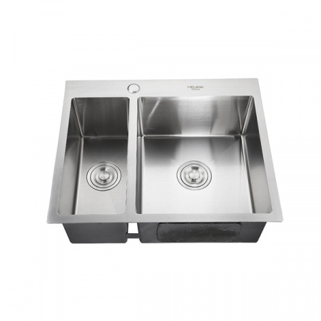 Мойка Melana H6151S ProfLine 3,0/200 САТИН врезная прямоугольная с коландером H6151S
