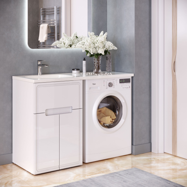 Тумба под раковину Taliente Olejo TA-MBO-60NR-blanco 60 см напольная