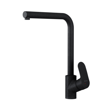 F8005022 Like, Смеситель для кухни AM.PM L-образный излив, черный