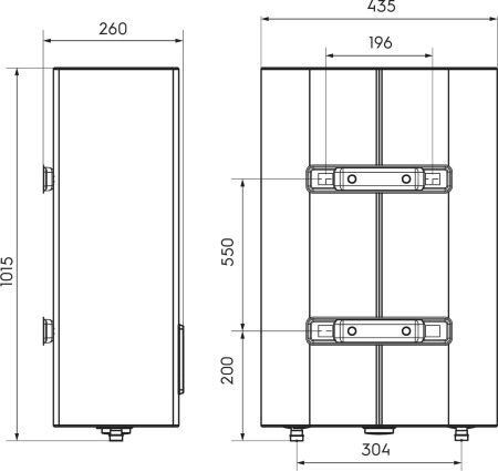 Водонагреватель накопительный Electrolux EWH 50 Smart Inverter электрический, однофазный, НС-1237353, реверсивный, материал внутреннего бака нержавеющая сталь